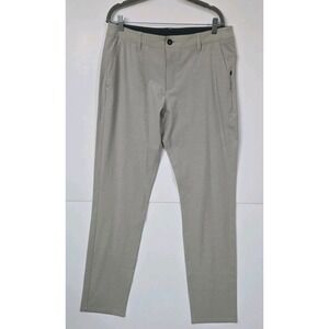 Vuori Meta Pants Mens 32X30 Khaki Performance Stretch Chino Lightweight